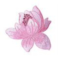 Popular Lotus Iron On Embroidered Patches