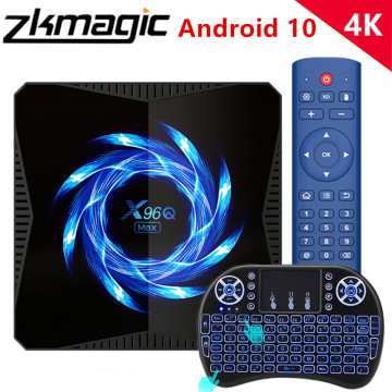 X96Q Max Smart TV BOX Android 10 Allwinner Chip H616 6K 4K HD Media Player 2.4G/5G Wifi BT5.0 Youtube Google Play Set Top Box