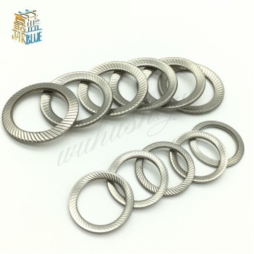 5/10/50Pcs DIN9250 M2.5 M3 M4 M5 M6 M8 M10 M12 M14 -M25 304 Stainless Steel Locking Washer Printing Oblique Washers Lock Washers