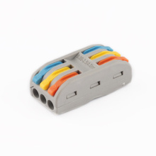 PCT-2-3 Colorful Conjoint Cage Spring Terminal Block