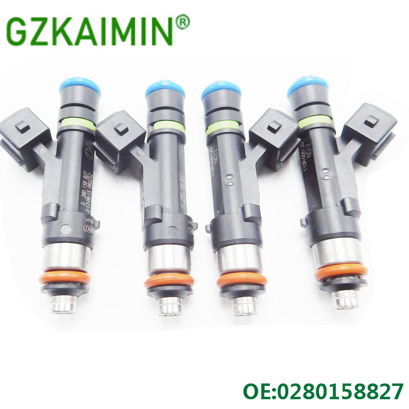 NEW 4X Fuel Injector 1300cc for Fiat IVECO OPEL VAUXHALL V-W - Car Engine Nozzle Injector Petrol Gas Injection Valve 0280158827