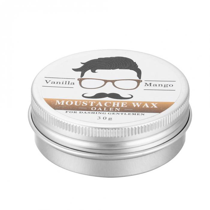 Men Beard Balm Beard Growth Gel Mustache Wax For Styling Beeswax Moisturizing Beard Conditioner Balm Natural Beard Hair Care