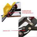 220V Industrial Belt Sander DIY Desktop Knife Sharpener Tools Open Edge Fixed Angle Polishing Machine Belt Machine Brand new rh