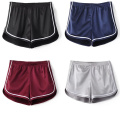 Running Shorts Women Back Zipper Pocket Mesh Breathable Ladie Girl Short Solid Seamless Workout Yoga Short Gym Shorts Sportswear