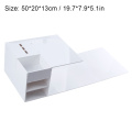 White 3 Hole Shelf