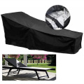Dust Chair Cover Sun Lounger Garden Recliner Deck Protective Cover Outdoor furniture cover 208*76*41-79cm 82"*30"*16"-31"