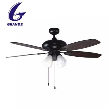 GRANDE High quality wooden leaf ceiling fans for restaurants