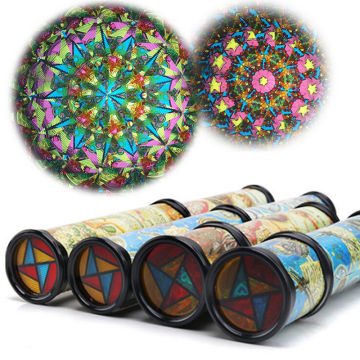 New Scalable Rotation Kaleidoscope Magic Changeful Adjustable Fancy Colored World Toys Children Autism Puzzle Toy 21cm/30cm