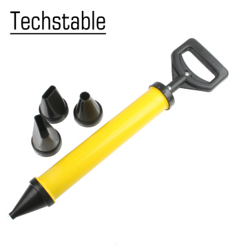 TECHSTABLE Top Quality Grouting Mortar Sprayer Caulking Gun With 4 Nozzle For Cement Lime Mayitr Construction Tools