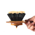 New Arrival Espresso Coffee Filter Cup Ceramic Origami Pour Over Coffee Maker with Stand V60 Funnel Dripper Coffee Accessories