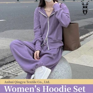 Trendy Oversized Women's Sweatshirt Set