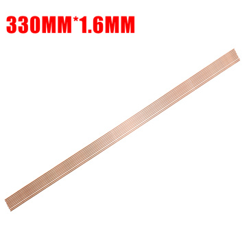 10pcs 1.6*330mm Mild Steel Welding Rod TIG Welding Filler Rods Wire 1.6mm Gas Welding Accessories