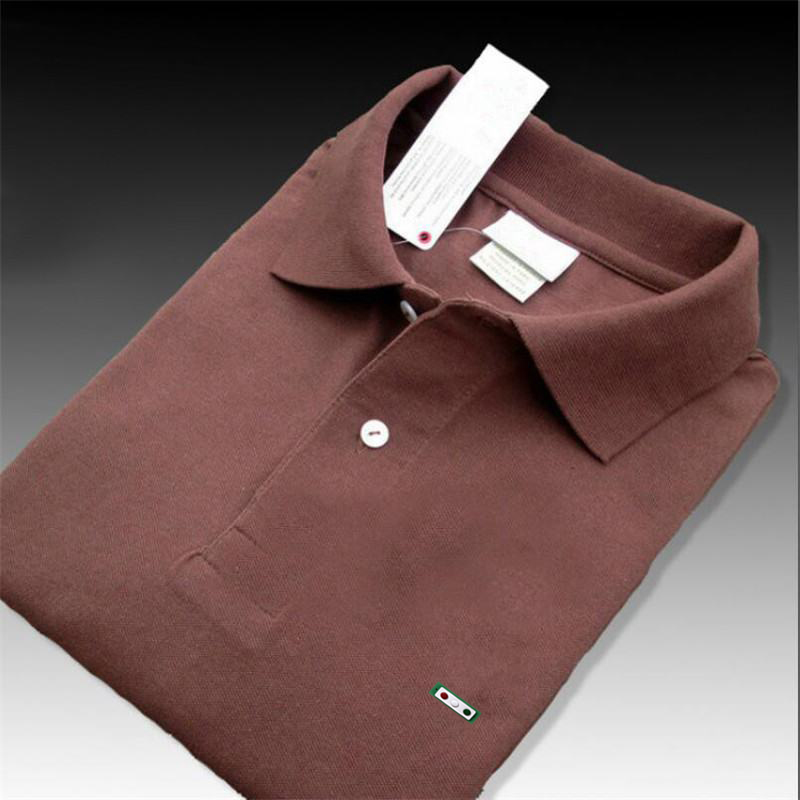 High quality Men's polos shirt 100% Cotton polos shirts para hombre Large size XS-4XL casual Mens polos shirts fashion Mens tops