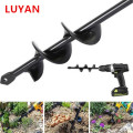 Garden Planting Auger Spiral Hole Drill Bit Small Earth Planter Post Hole Digge Fence Borer Petrol Post Hole Digger