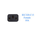 JORINDO PDU UPS APC IEC320-C13 to C13 AC Adapter Female to Female Computer fax machine printerAC power jack Pin type socket 10A