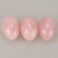 50*35mm Undrilled Yoni Eggs Rose Quartz Jade Egg for Women Kegel Exerciser Tighten Vaginal Muscle Massage Be Wall Ball