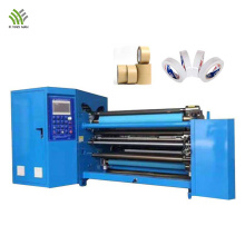 High speed slitter rewinder machine for paper roll