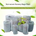 100Pcs Different Sizes Biodegradable Non-woven Nursery Bags Plant Grow Bags Seedling Pots Eco-Friendly Aeration Planting Bags