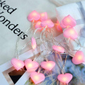 10/20/40 LED Love Heart Wedding String Fairy Light Holiday Lighting Christmas Party Bedroom Home Garland lighting