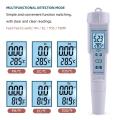 New Portable 4 in 1 pH/EC/TDS&Temperature Meter PH test pen Waterproof Digital Drinking Water Water Quality Monitor