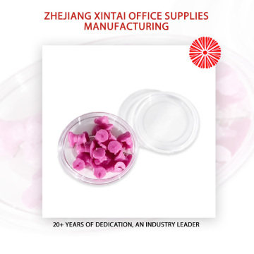 Pink Big Head Plastic Push Pins