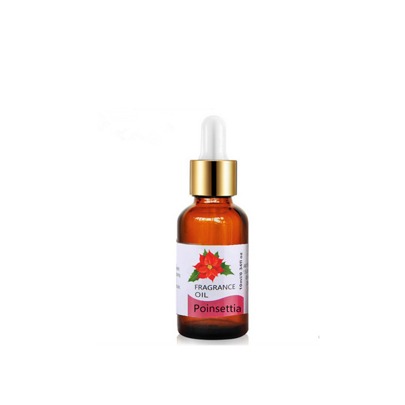 10ML Poinsettia essential oil for diffuser aromatherapy to relieve cranberry grape stress skin care aromatic oil to helps sleep