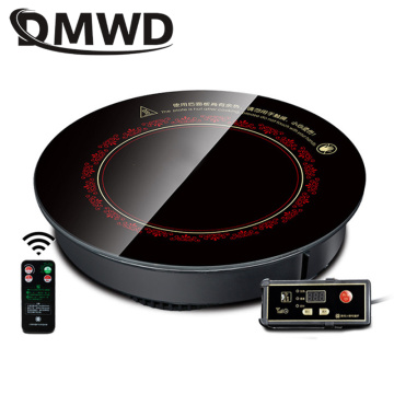 DMWD Round electric magnetic induction cooker embedded wire control Burner wireless remote control hot pot cooktop hotpot stove