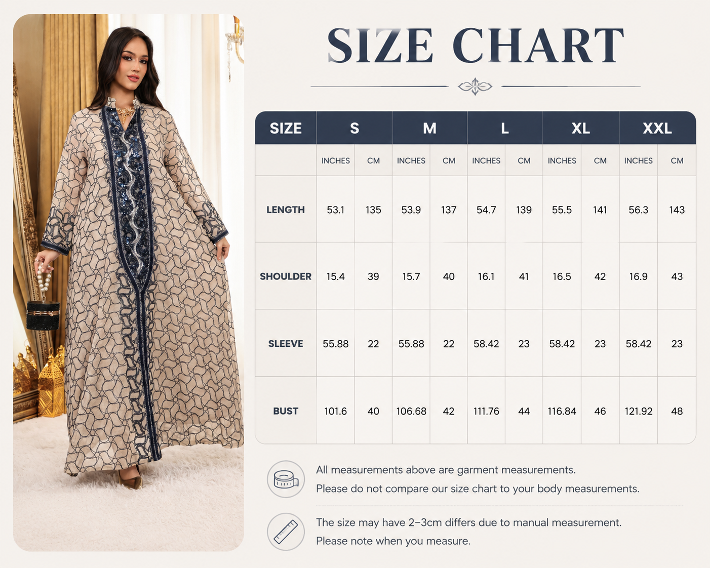 Embroidered Lace Abaya Dress