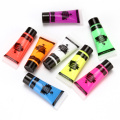 8 Pcs Body Art Paint Neon Fluorescent Party Festival Halloween Cosplay Makeup Kids Face Paint UV Glow Painting