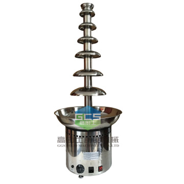 Free Shipping 1030mm Commercial 7 Tier Chocolate Fountain Machine With CE Approve Chocolate Melting Machine