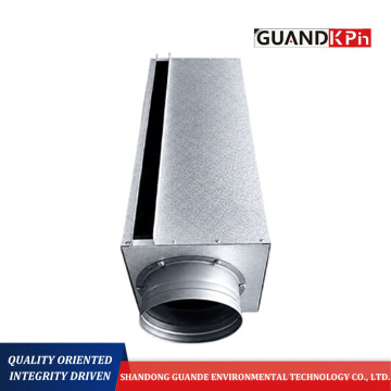 Durable Steel Terminal Diffuser with Plenum Box
