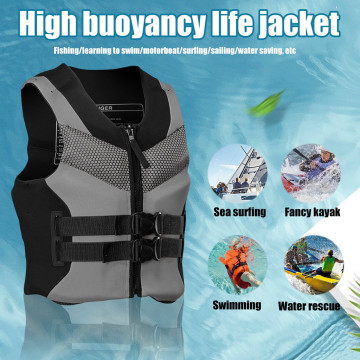 Adult Life Swim Jacket Swimming Equipment Survival Boat Professional Buoyancy Unisex Swim Life Vest Buoyancy Keep Warm #t2g