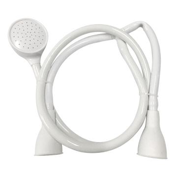 Double Tap Bath Shower Spray Head Hose Indoor Outdoor Pet Bath Tool Flexible