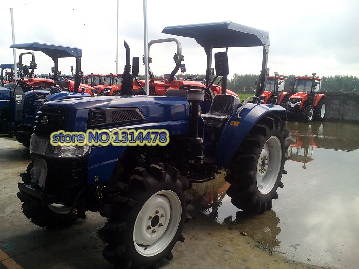 50 HP 4-drive Farm Working Machine Large Four Wheel Tractor with cockpit