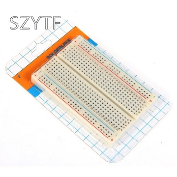 PCB Test Mini Breadboard Bread Board 400 Contacts Available 8.5 x 5.5cm New 8.5*5.5 CM FREE SHUPPING