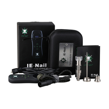 LTQ Vapor IE-Nail Temperature Control Kit Electric Dab Rig 16mm Heat Coil with Quartz Nail Dry Herb Nail fit glass water pipe