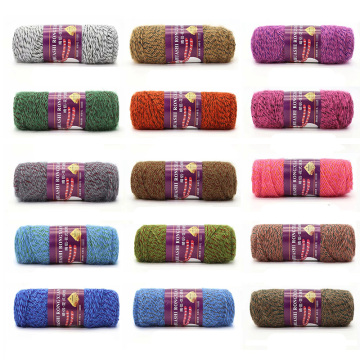 75g Fancy line squirrel cashmere Scarf Knit Wool Yarn Thickness Warm Hat Household Crochet Yarn Lana Knitting Cotton Wool Yarn