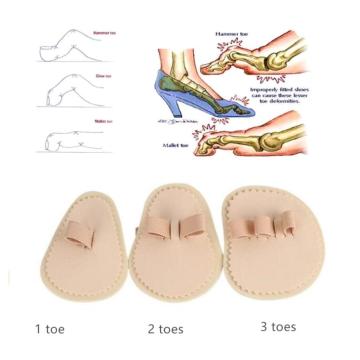 1 Pair Straightener Corrector Hammer Mallet Overlapping Crooked Foot Protector Feet Care Hallux Valgus Toe Correction Pad