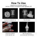 6ml Inhale Nebulizer silent Ultrasonic inalador nebulizador Children Adult kids inhaler atomizer Medicine Atomized Cup