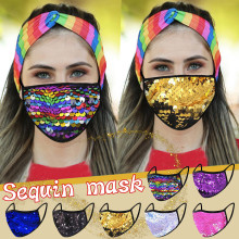 2pcs Safet Protect Print Cotton Face Mask Breathable Dustproof Cycling Masks For Face With Adult Women Halloween Cosplay