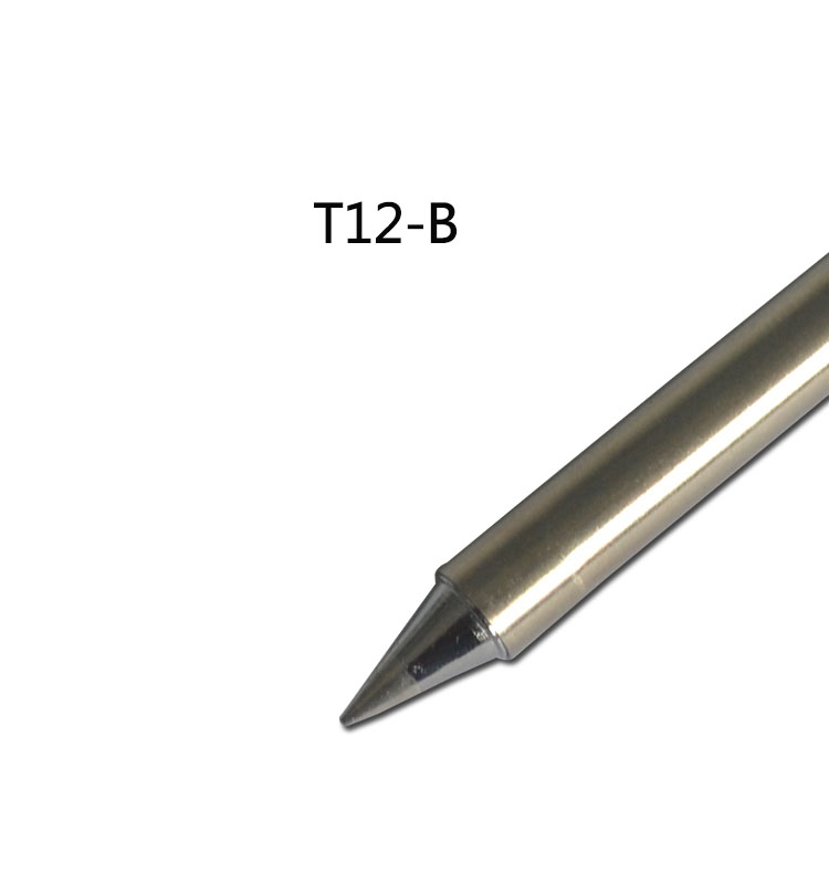 Gudhep T12 Soldering Iron Tips T12-B Soldering Bit Repairing Tool for FX951 FX950 Soldering Rework Station