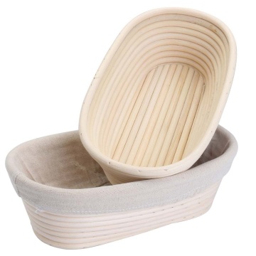 Various Shapes and Quantity bread basket fermentation bread proofing basket Liner Round Oval Fruit Tray kitchen accessorie bread