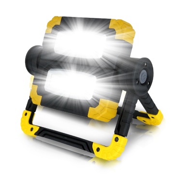 New7500lm Led Portable Spotlight Waterproof Searchlight Led 150W Led Work Light use 4*AA Battery For Hunting Camping