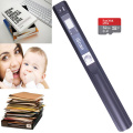 IScan01 Handheld Scanner A4 Document Book Pen Scanner Portable Colorful Scanner Mini Handscanner Support JPEG Or PDF Format USB