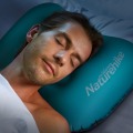 Naturehike Portable Outdoor Press inflatable Pillow Travel airplane nap noon break Inflatable Cushion Soft Neck Protective