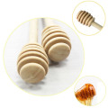 Mini Wooden Honey Spoon Honey Wooden Stir Bar for Honey Jar Supplies Eco-Friendly Long Handle Mixing Stick Dessert Tools