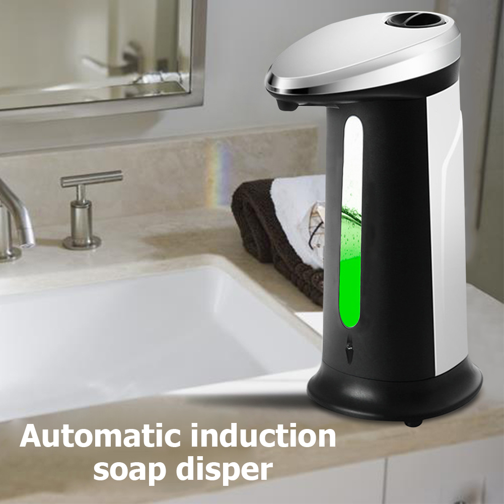 400ml Intelligent Automatic Induction Soap Dispenser Hand Washing Device Zeepdispenser Bathroom Accessories