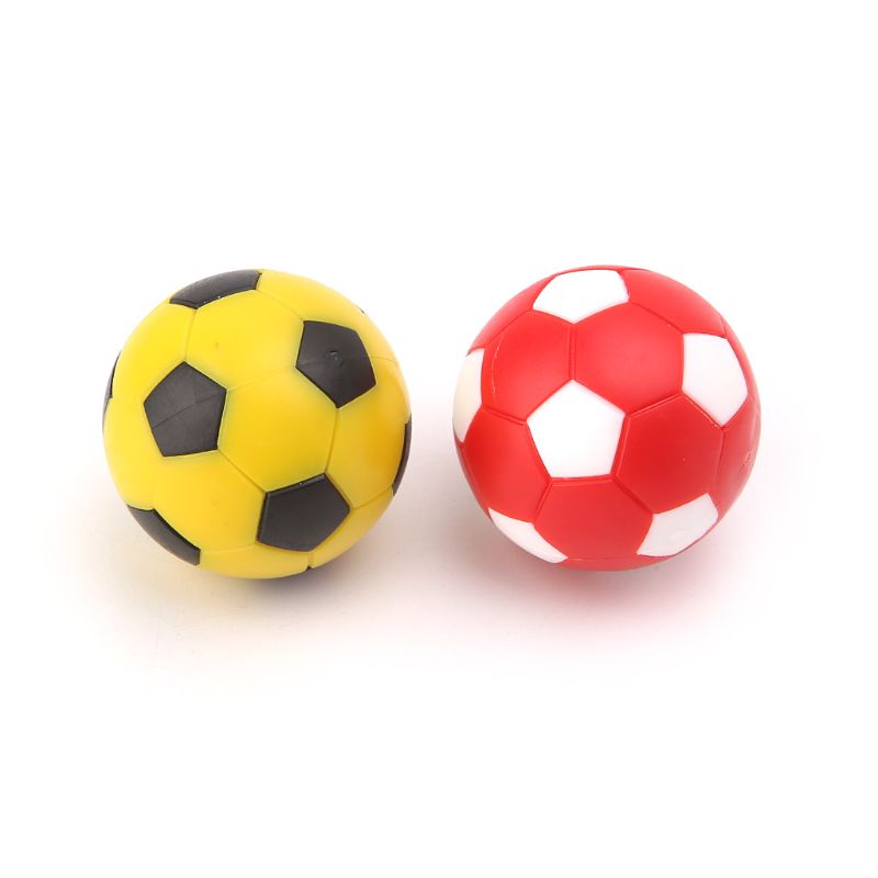 2pcs 36mm Table Soccer Ball Fussball Indoor Game Foosball Football Machine Parts Random Color