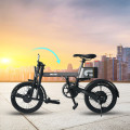 Variable Speed Electric Bicycle 16 Inch Lithium Battery Ebike 36V Mens Electric Bike Aluminum Alloy Folding Small Electro Bike
