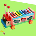 Wooden Music Instrument Montessori Children 'S Educational Early Wooden Xylophone Toys Hand Knocking Piano Gift for child